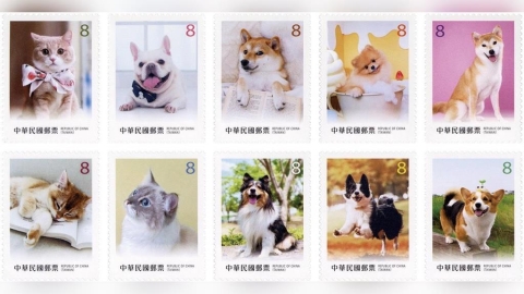 熱搜/毛孩沙龍照郵票徵選結果出爐! 近三萬選10張 9月9號開賣