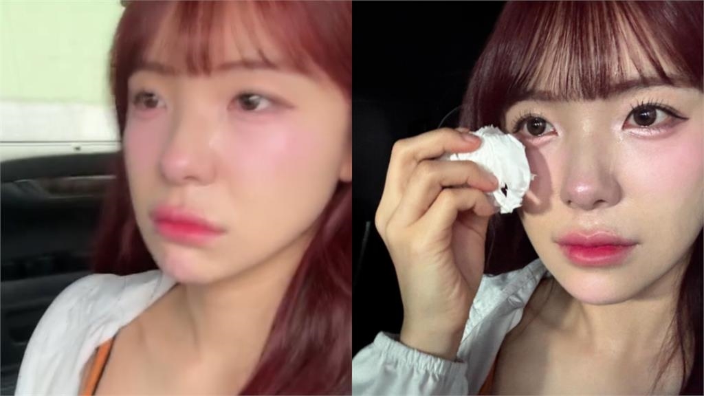 李多慧送別媽媽心碎淚崩…哭到眼腫悲喊「乾脆住台灣吧」惹粉心疼：她才25歲！