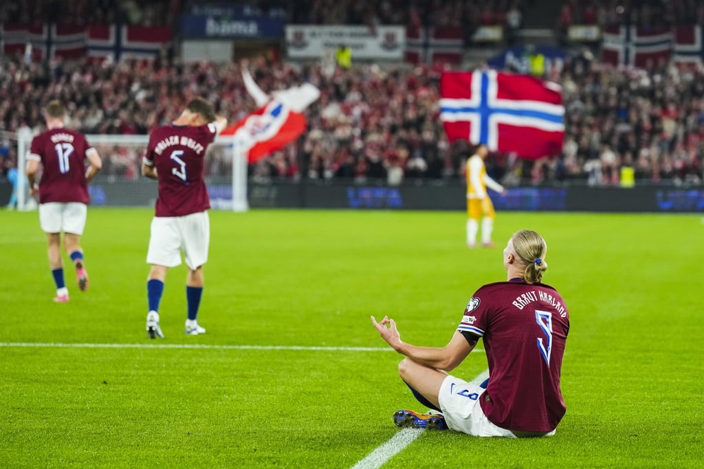 足球(影)/「挪威神鋒」資格賽單場獨進5球! 距離生涯首次世足會內賽又靠近了一點