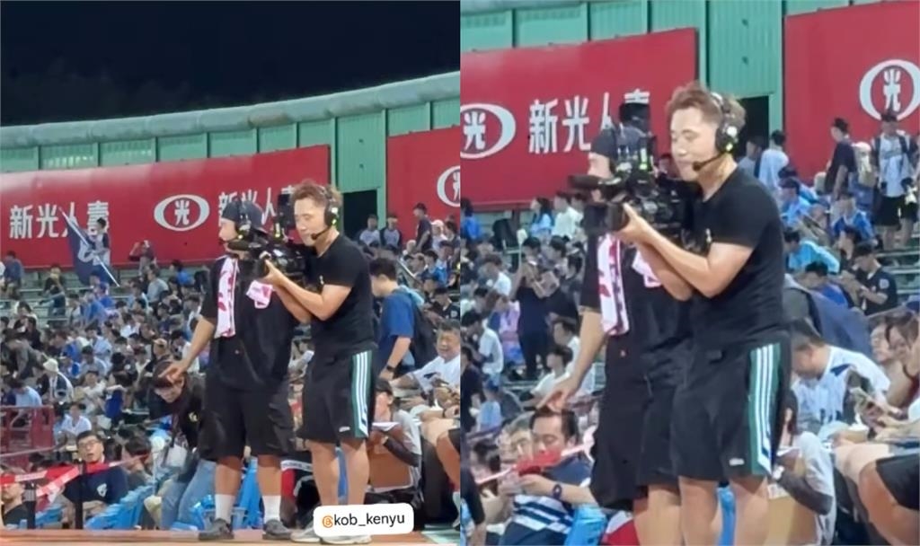 77歲余天被誤傳離世又爆「長眠處定了」！愛子被捕捉「轉行變轉播大哥」猛拍啦啦隊