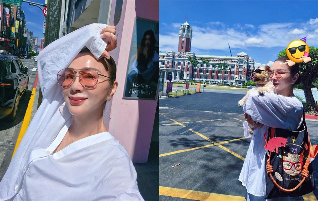 69歲陳美鳳衝總統府打卡「挺出光滑大巨蛋」!超扯「亮點被看光」逼瘋5千人:哇