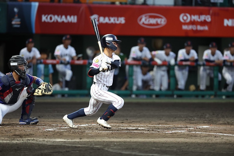 棒球(影)／二局下狂失7分！　U18台灣1:9不敵日本保留實力應付季軍戰