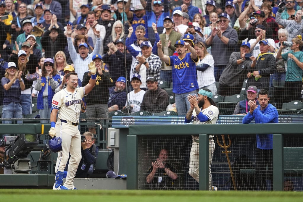 MLB(影)/勞雷54轟出爐! 打破捕手全壘打紀錄比肩洋基「神球星」成就