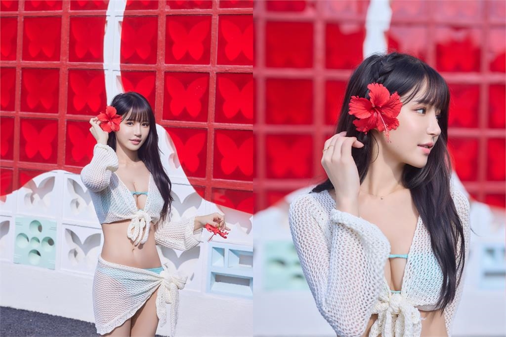 元元沖繩尺度大解放!比基尼包不住「炸出Q彈大湯圓秒」狂吸上萬人朝聖