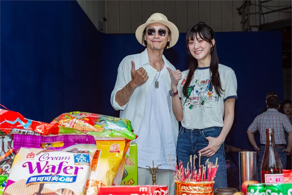 《立入禁止》鬼月開鏡祈福  陳漢典加碼祝福「早生貴子」