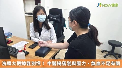 洗頭大把掉髮別慌！ 中醫揭落髮與壓力、氣血不足有關