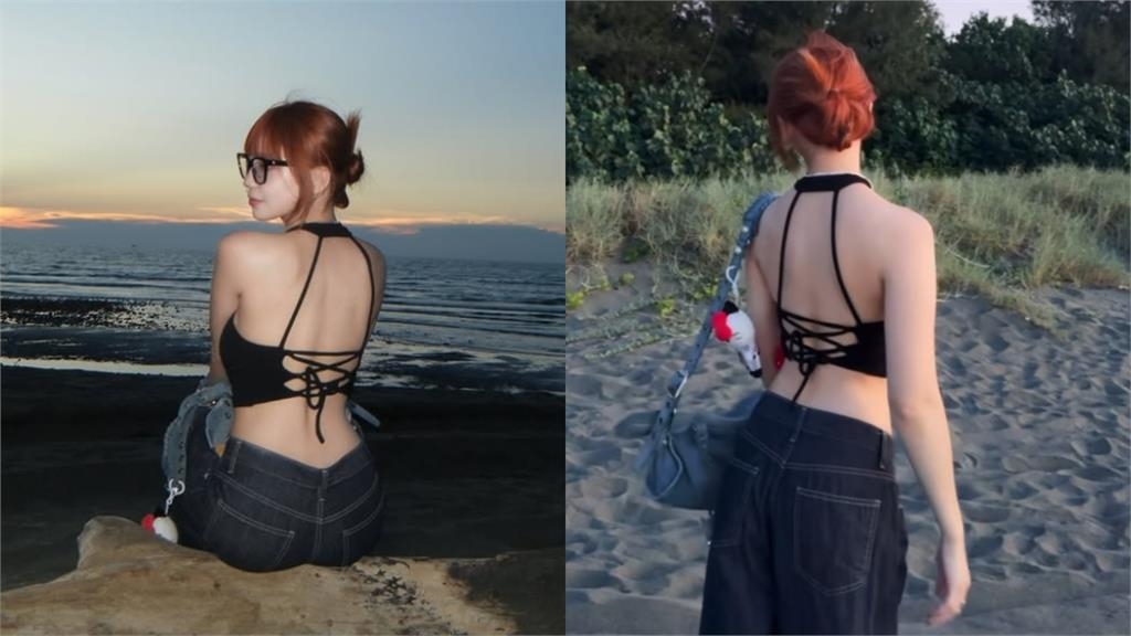 李芷霖闢謠「偷臭李多慧」首發文曝近況　暗黑背心解放中空美背網狂讚！