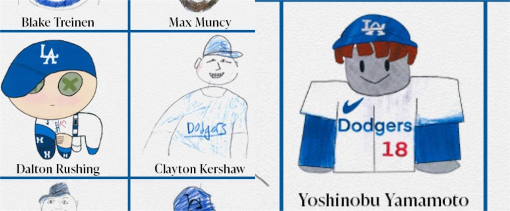 MLB／癌童繪出超帥大谷網敲碗球員卡　山本、柯蕭走鐘還有人變「Keroro軍曹」
