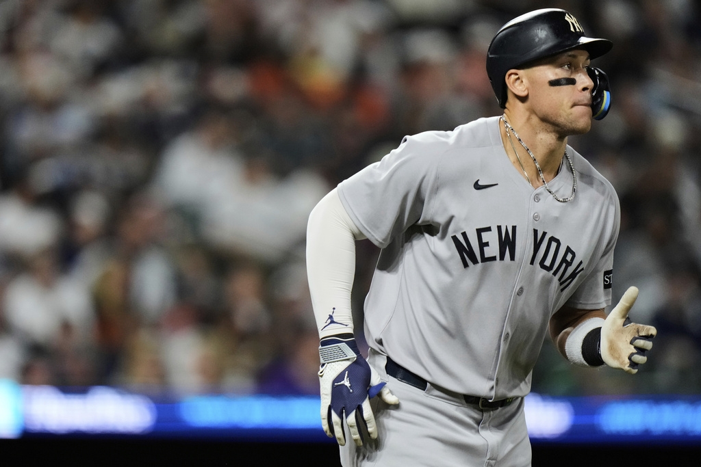 MLB(影)/法官賈吉強勢回歸擠下大谷和索托!重返打擊戰力排行榜第一