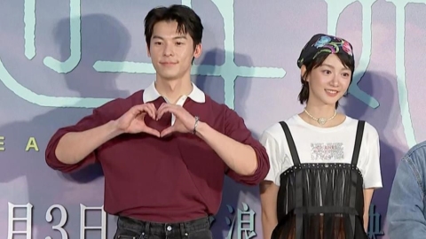 千人一睹男神風采！　許光漢現身宣傳新電影粉絲全嗨翻