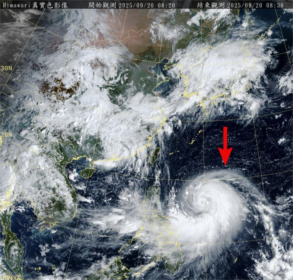 樺加沙挑戰今年「風王」逼近強颱下限！專家預估921「齊發海、陸警」