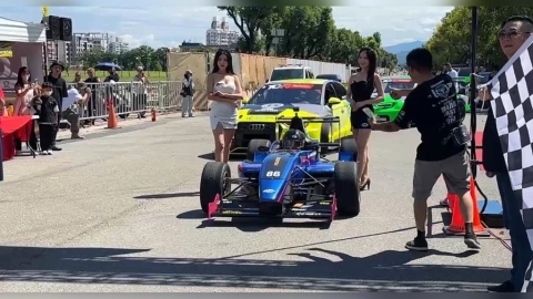 斗六極限飛馳嘉年華封街競速 參賽者熱血沸騰