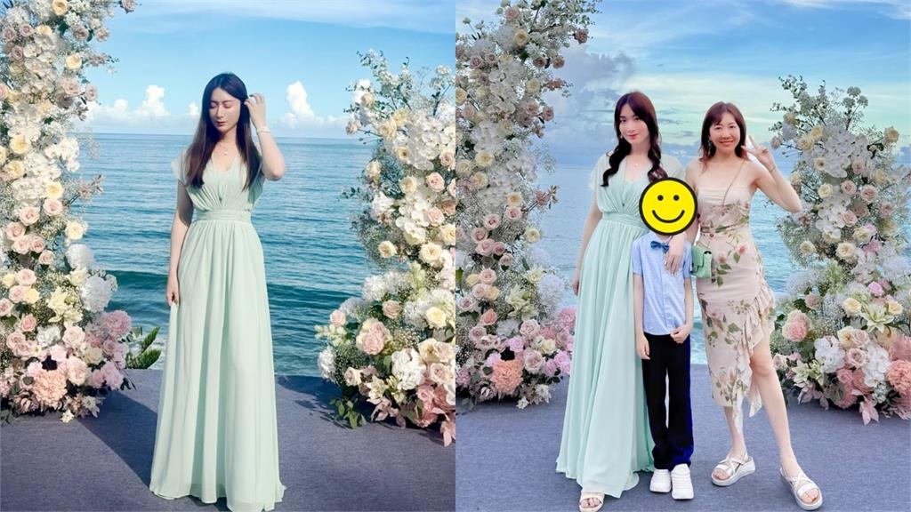 海邊婚禮「正妹排排站」以為選美！竟是最美檢察官「絕頂戰袍」網驚：壓力大