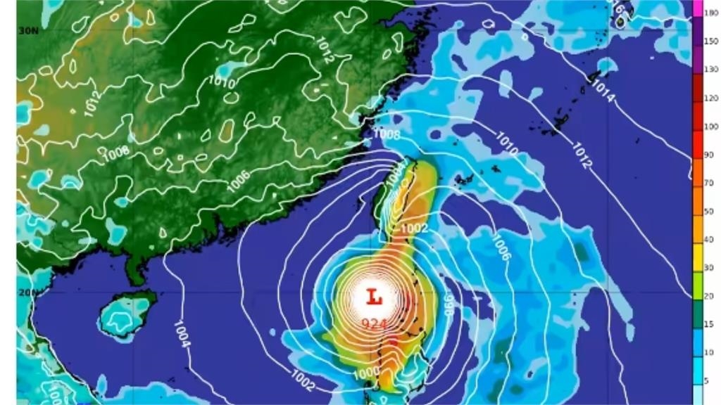 「怪物樺加沙」挾強風中午觸陸 專家示警「恐再升級」:雨勢變兇猛!