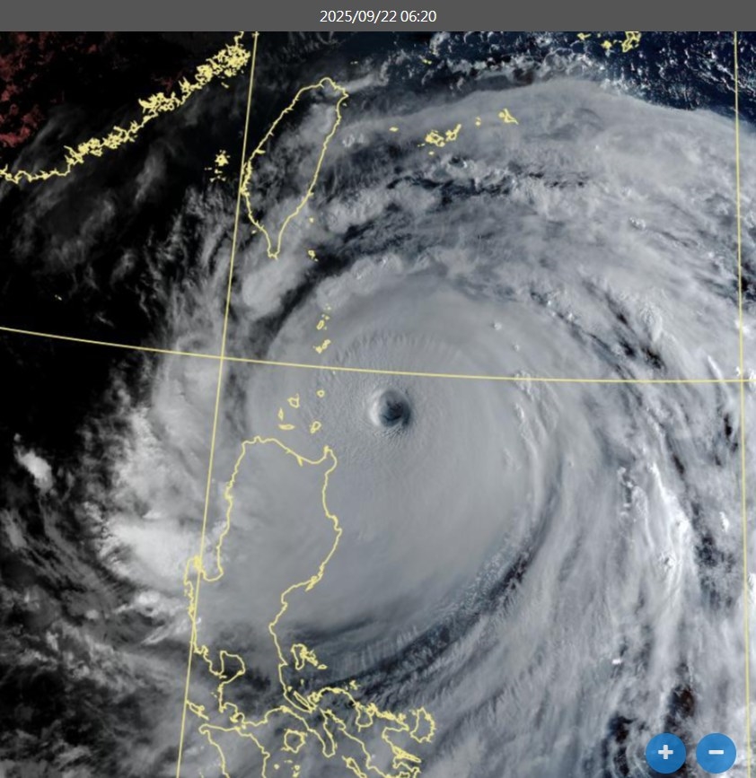 樺加沙猛增肥達「美軍超級颱風」標準!鄭明典揭「巔峰狀態」網嚇瘋:要放颱風假?