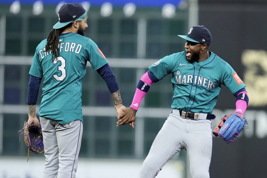 MLB(影)／水手單局兩發全壘打海灌7分！三連戰橫掃太空人美西排名第一