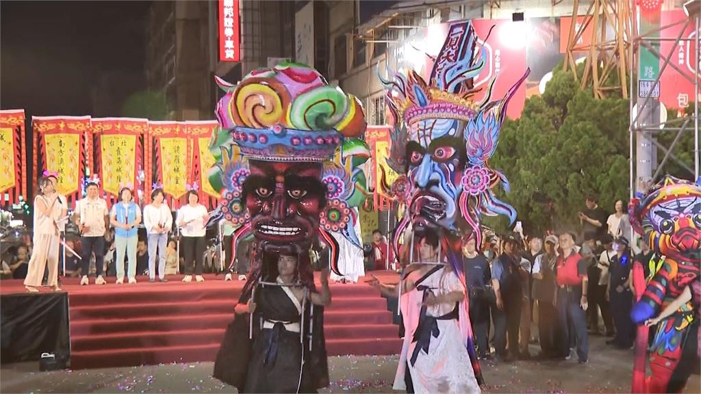 2025嘉義城隍廟夜巡諸羅城繞境 九尊巨型神隆重登場