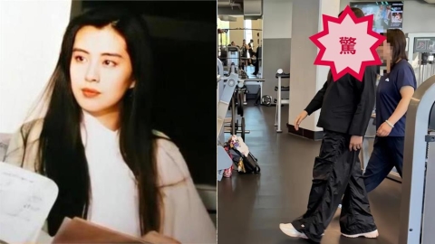 健身遇「口罩黑衣颯姐」竟是王祖賢！「58歲真面目」曝網驚：看起来才40歲