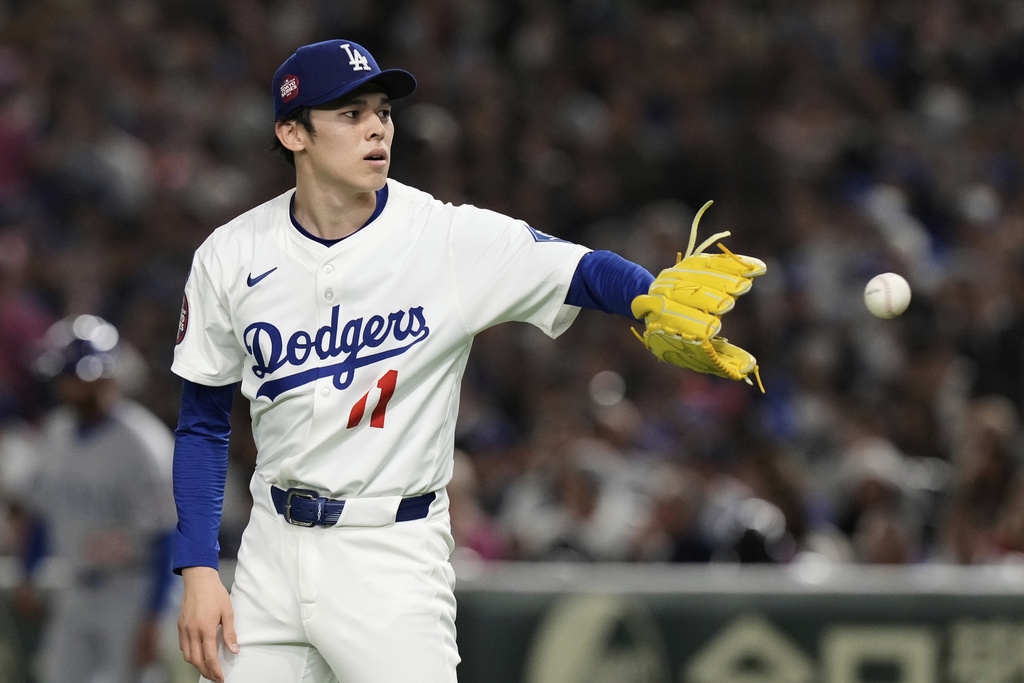 MLB(影)／「令和怪物」佐佐木朗希季後賽怎麼用？主帥羅伯斯坦言：目前沒有頭緒