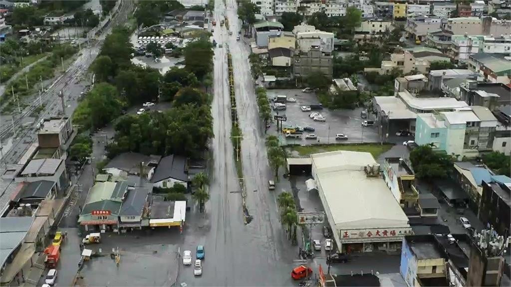 快新聞／花蓮堰塞湖最新狀況曝光！災後蓄水量銳減8000萬噸　水位也降了