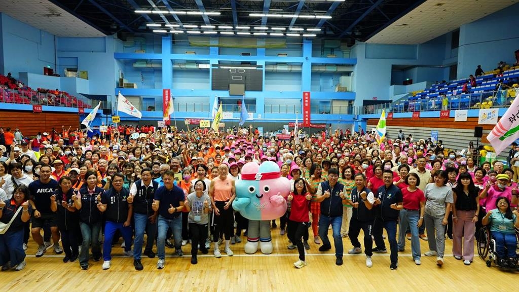 2025臺北市銀髮族運動會 接力世壯運 一起樂運動