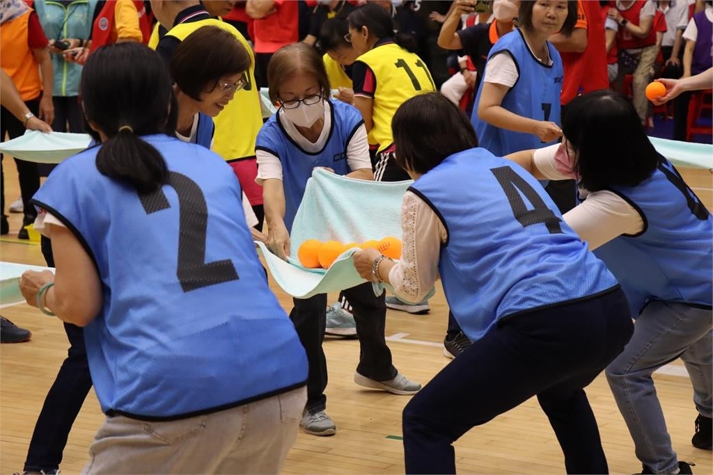 2025臺北市銀髮族運動會 接力世壯運 一起樂運動