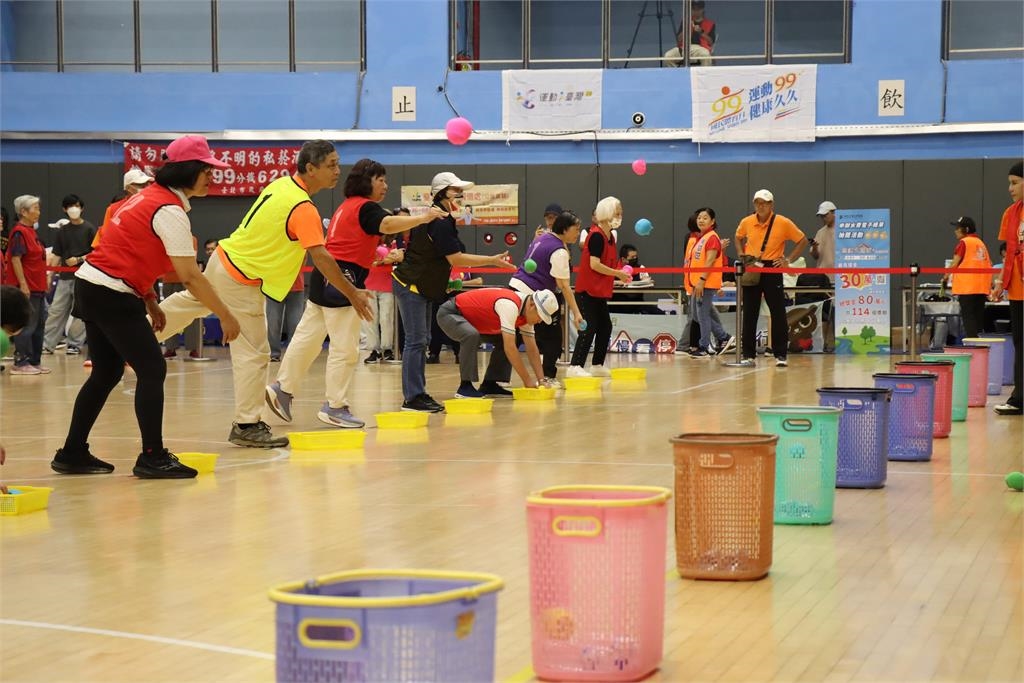 2025臺北市銀髮族運動會 接力世壯運 一起樂運動