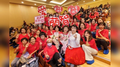 聲樂家簡文秀老師返鄉獻唱 並為花蓮災民祈福!