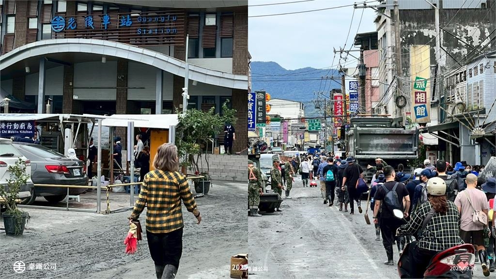 「鏟子超人」衝花蓮光復挖淤泥　政院曝救災前「4須知」：4步驟報到