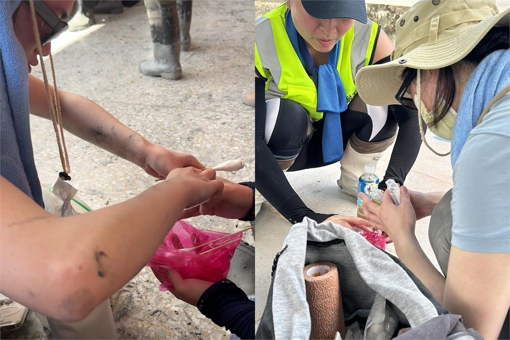 誤傳潰堤嚇壞災民!護理師直闖災區「背影驚見這10字」藏洋蔥:行走天使