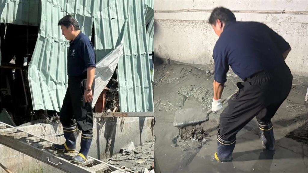 志工起哄傅崐萁挖土「暗黑周子瑜」也在場!網刷一排謝謝:終於讓總召髒了鞋子