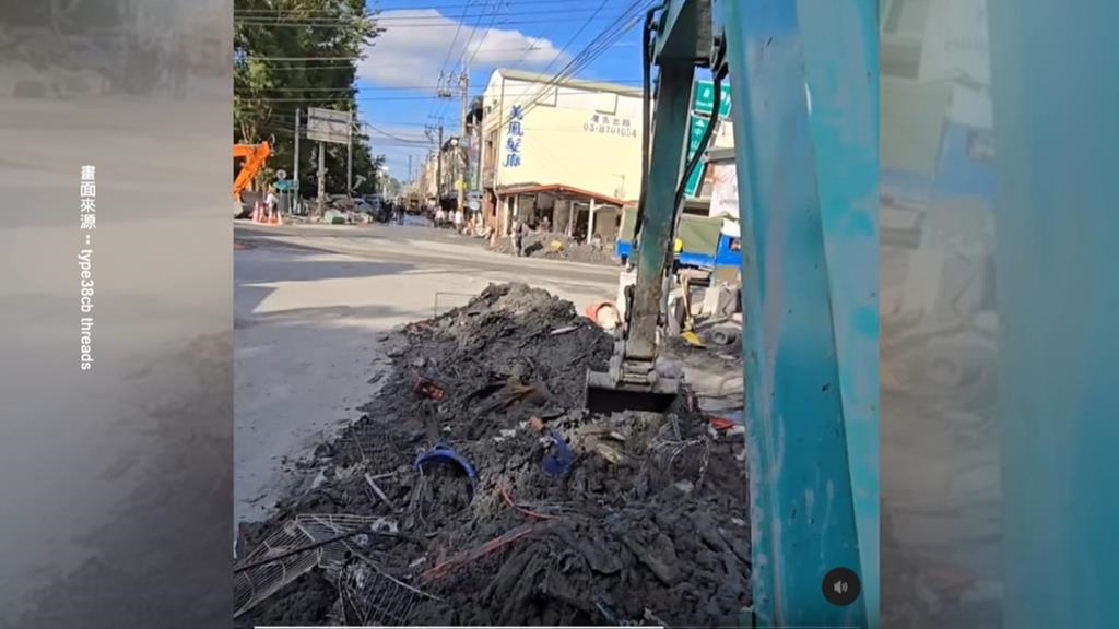 清理家園災民累出病　鏟子超人救災回家掛病號