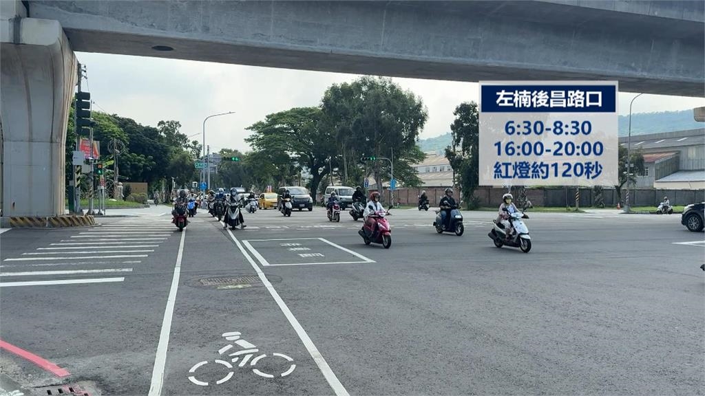 時間管理大師？等紅燈突下車　女騎士「大跳健康操」險錯過綠燈