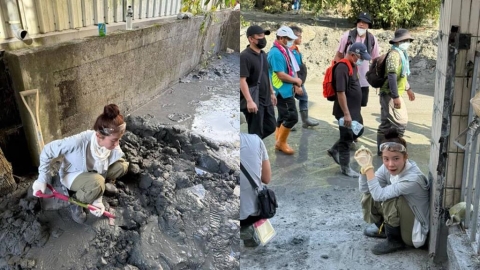 啦啦隊／李多慧化身「鏟子超人」！捐款30萬還素顏進災區　網大讚：人美心更美