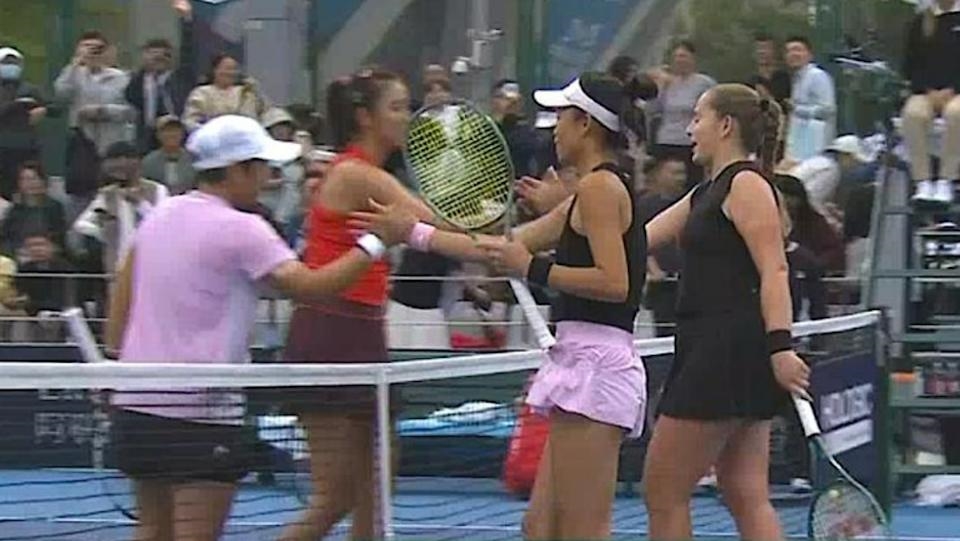 網球／贏球後拒與詹皓晴握手引熱議！謝淑薇神回：人生只有「宿便」無宿敵