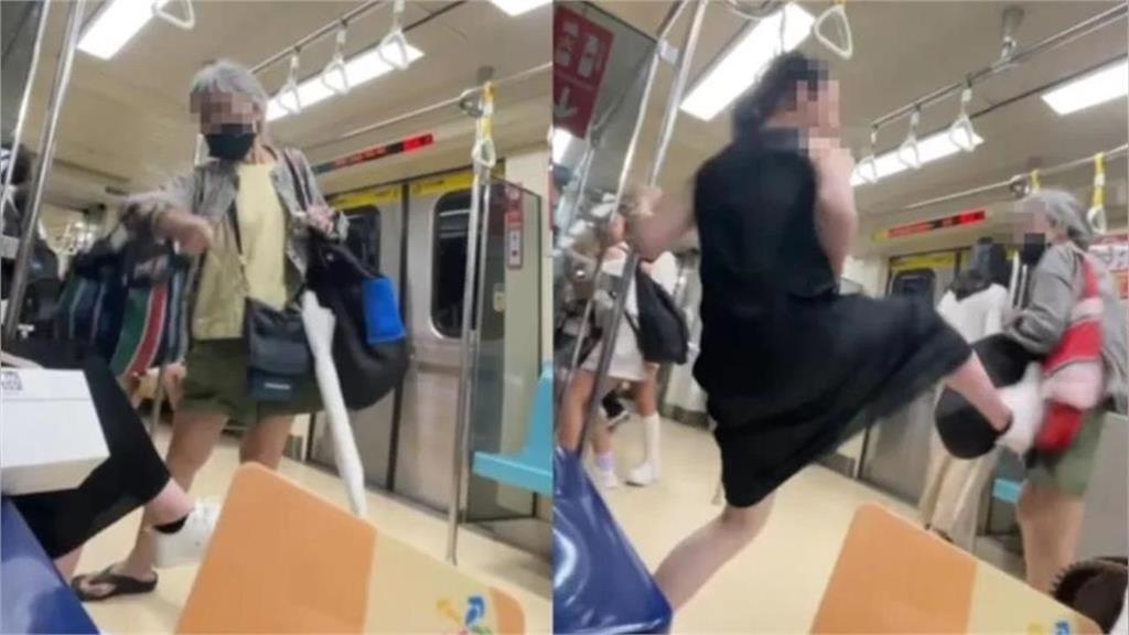 北捷白髮嬤打人逼讓座遭一腳踹飛!陳沂自爆「會選擇讓給她」背後原因全說了