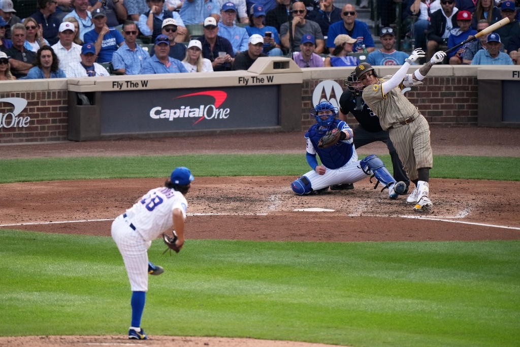 MLB(影)/「抹茶多」砲轟今永昇太!教士完封小熊扳回一城