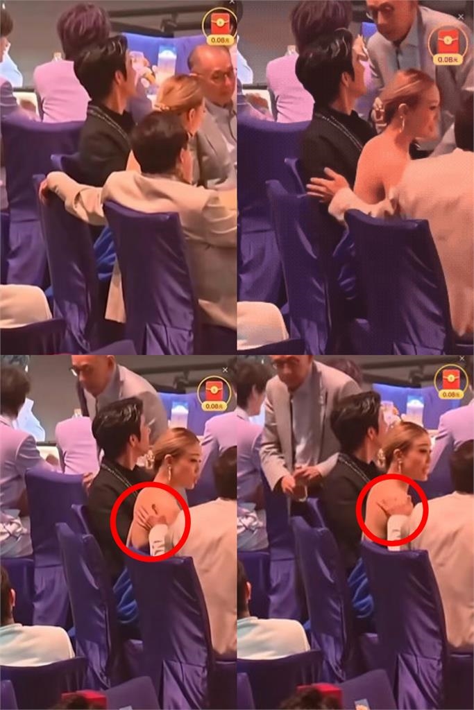 范冰冰「整片裙子起飛」大走光！成龍後面「用腳夾住她」網氣炸：畫面不雅