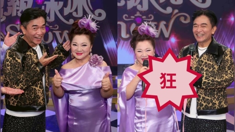 吳宗憲送粉紅比基尼「後背僅細線死撐」 白冰冰嗨喊「1條件」穿上街!