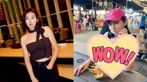 大稻埕碼頭「超兇短髮辣妹」竟是米可白!才收工「私下猛秀好料」網急了