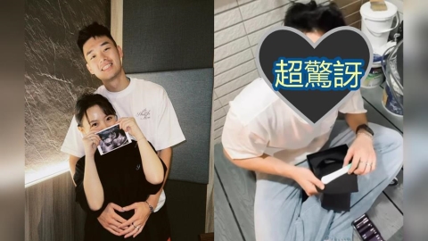 影／十元「宣布懷孕」昔喊想要雙胞胎！王齊麟一看「2條線」震撼神情全錄