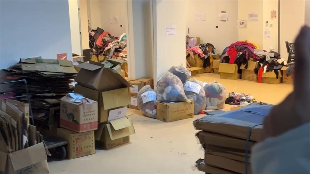 虎爺飯店收容逾200人 災民怨連假「被迫改睡地下室」