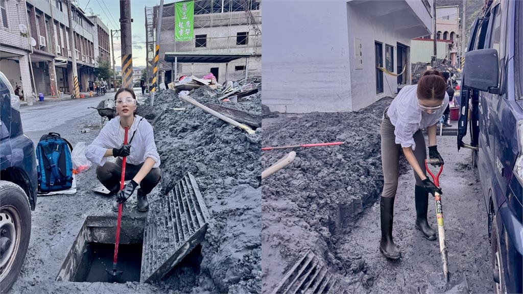 網紅赴花蓮穿「市價上萬名牌靴」救災⋯網轟蹭熱度!本人不忍反擊揭背後真相