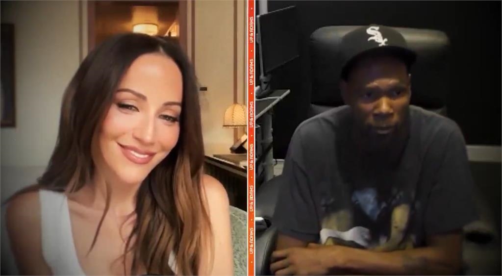 NBA/KD接受訪問直接撩妹!約美女主持人吃烤肉節目充滿粉紅泡泡