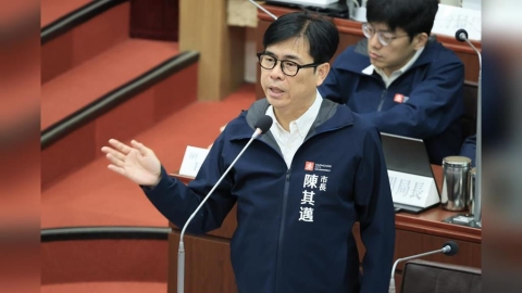 談智慧防災應用　陳其邁：啟用無人機勘災、投送物資