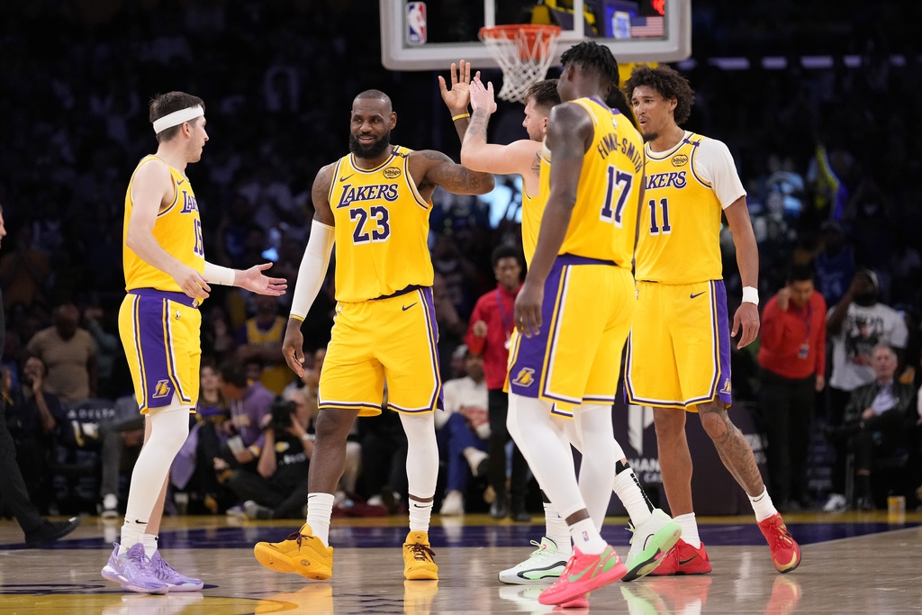 NBA(影)／湖人核心球員拒絕25億台多幣頂薪續約　期待未來能拿更大張合約