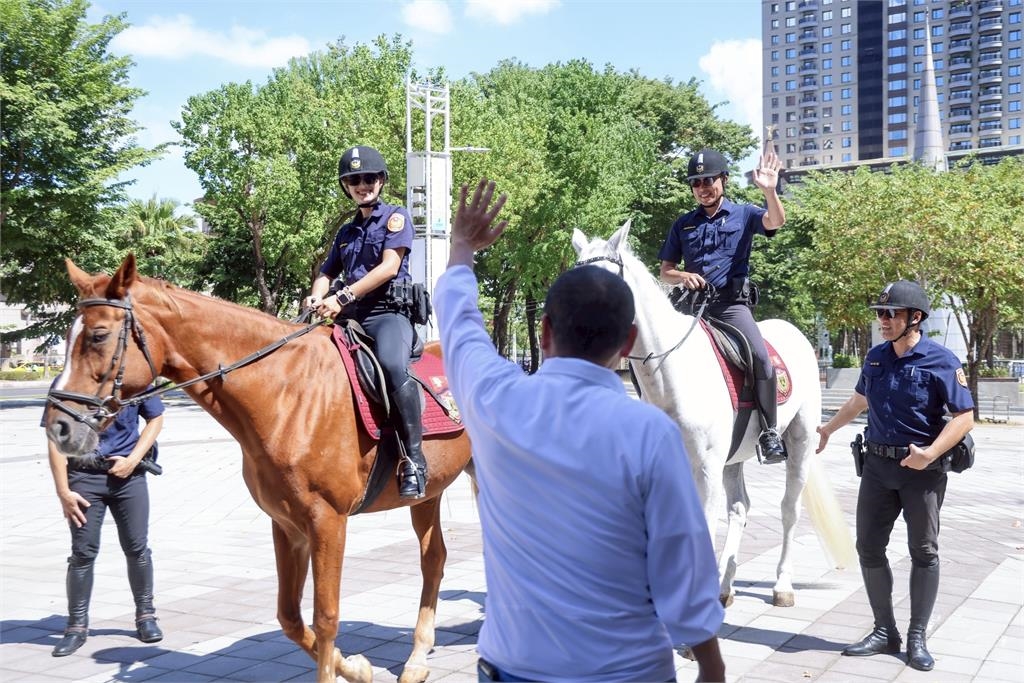 快新聞／新北騎警再登國慶舞台　侯友宜：展現城市榮耀與警察精神