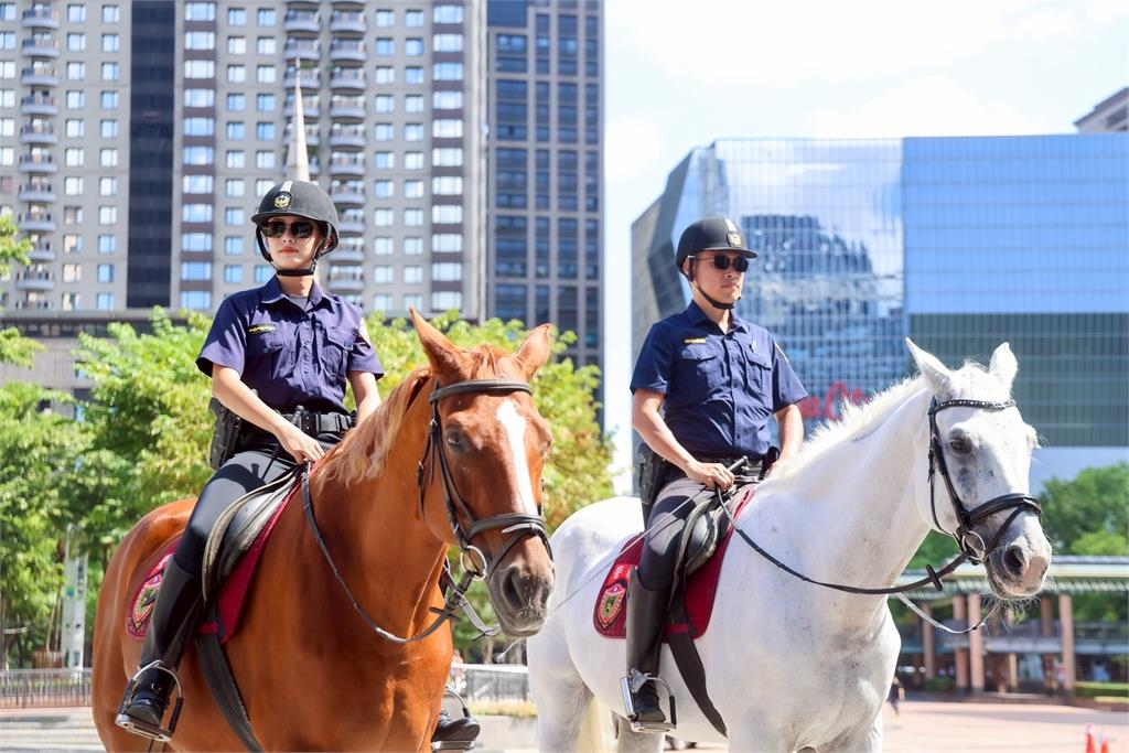 快新聞／新北騎警再登國慶舞台　侯友宜：展現城市榮耀與警察精神