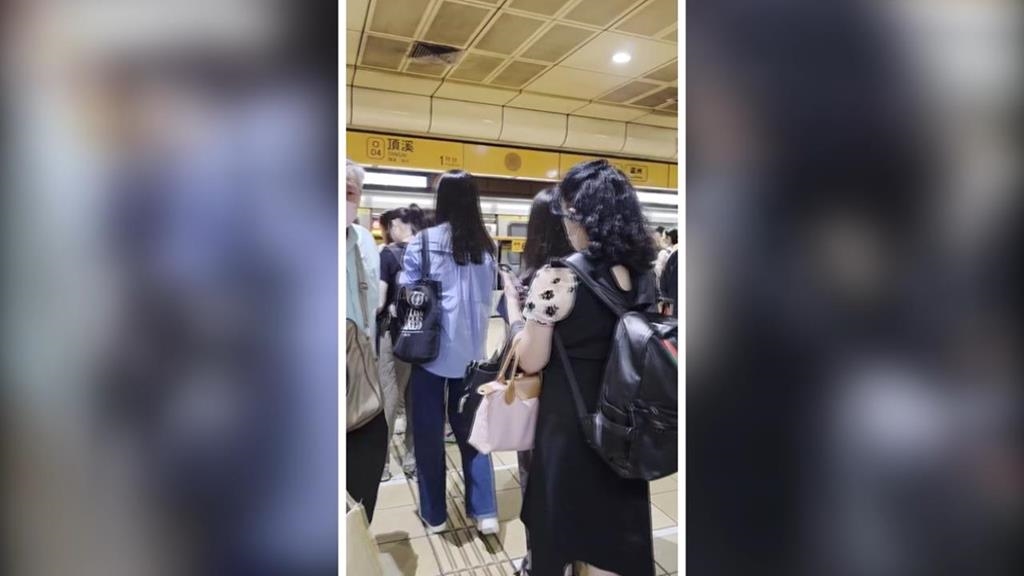 北捷台北橋站「異物卡門」停駛　又擠爆！千名乘客塞月台等接駁
