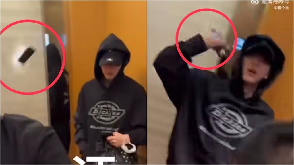 TXT秀彬「個人行程」遭中國私生喪屍式圍堵…「亂砸手機」混亂場面曝！